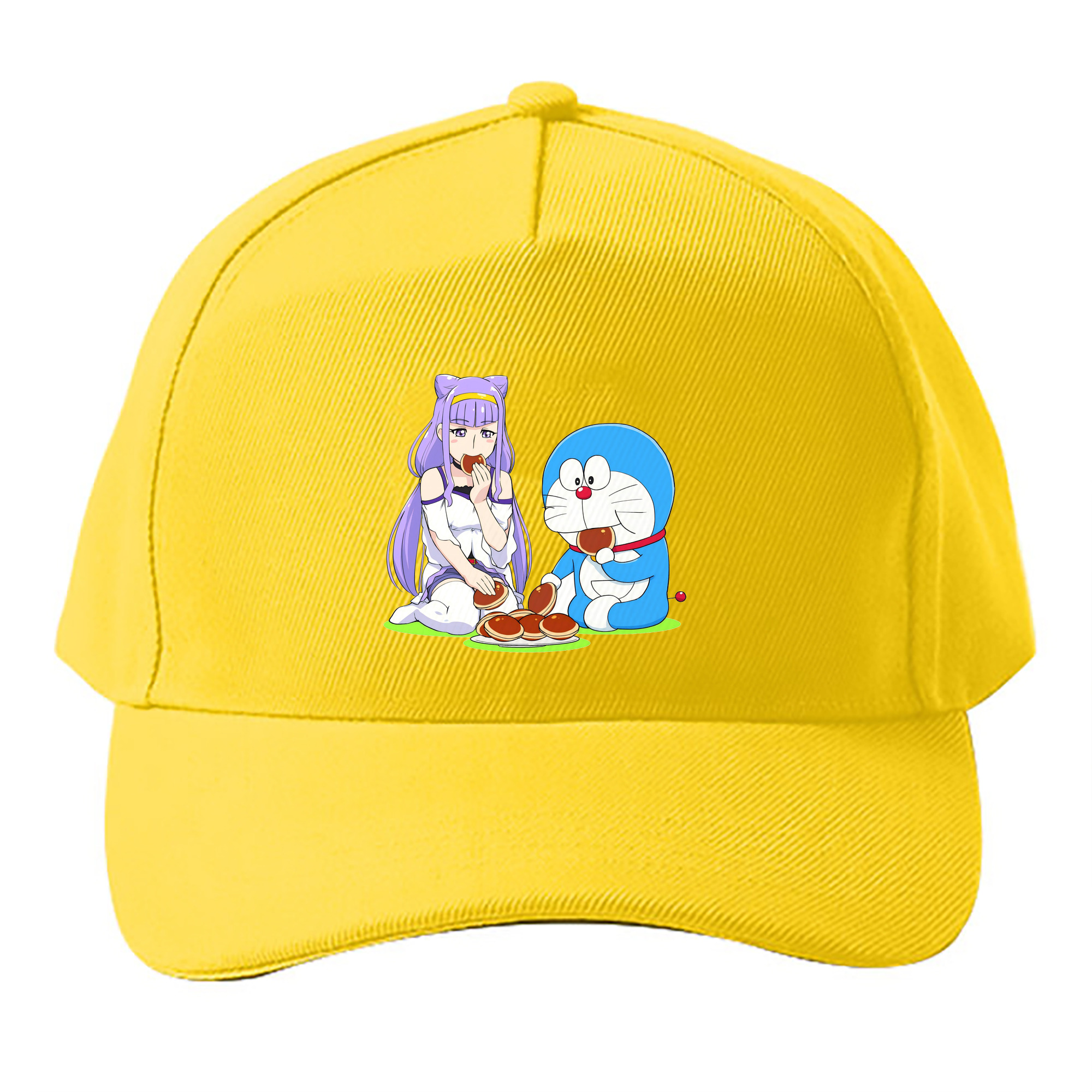 （画像用） ドラえもん Doraemon ベースボールキャップ 綿100％ 男女兼用 帽子 スポーツ